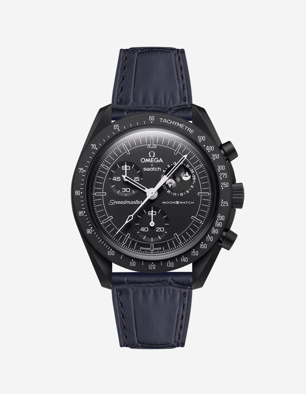 Mission to the Moon Phase - New Moon (Leather Strap) - OM Luxury