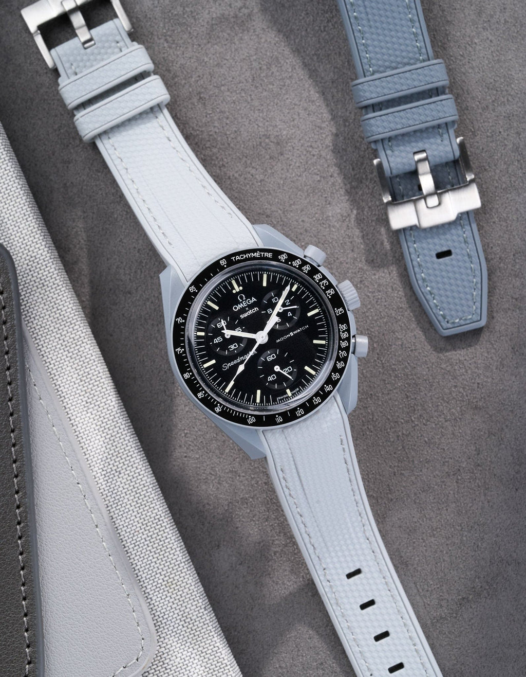 MoonSwatch Mission to the Moon (Rubber Strap) - OM Luxury