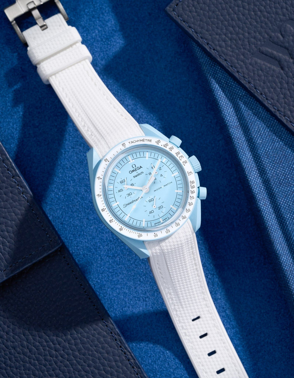 MoonSwatch Mission to Uranus (Rubber Strap) - OM Luxury